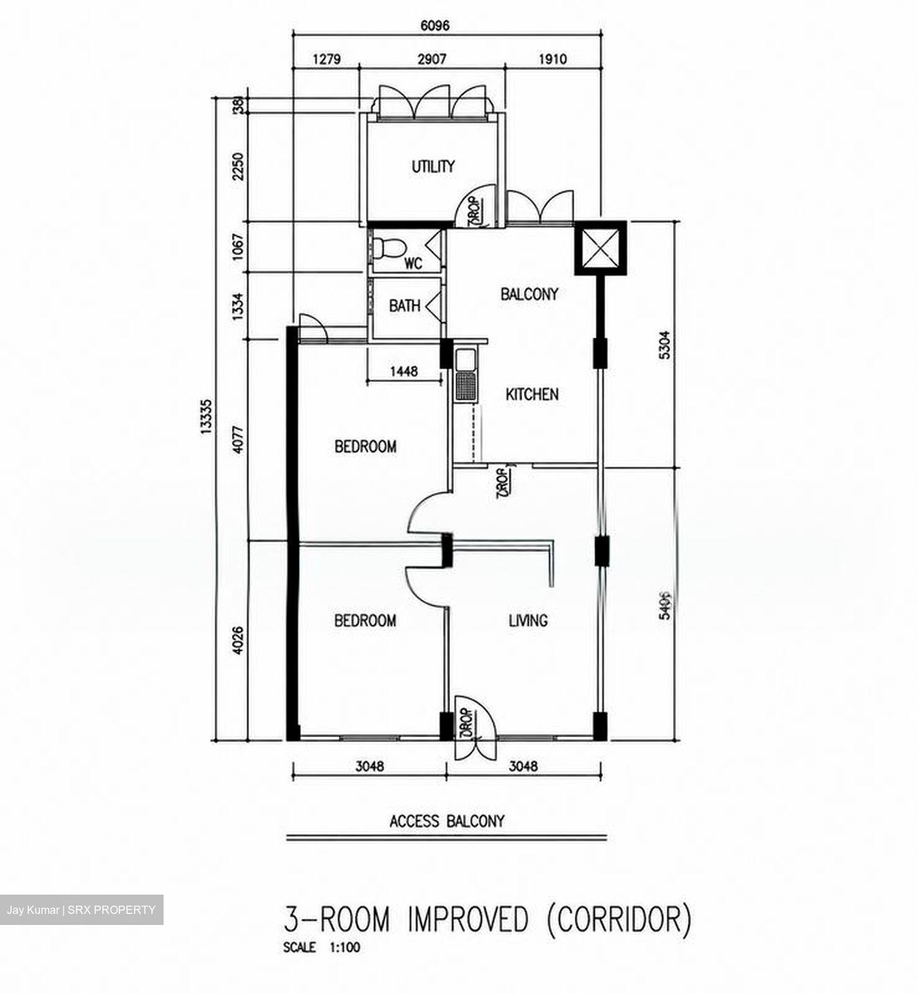 Blk 20 Ping-an Gardens (Bedok), HDB 3 Rooms #565620011